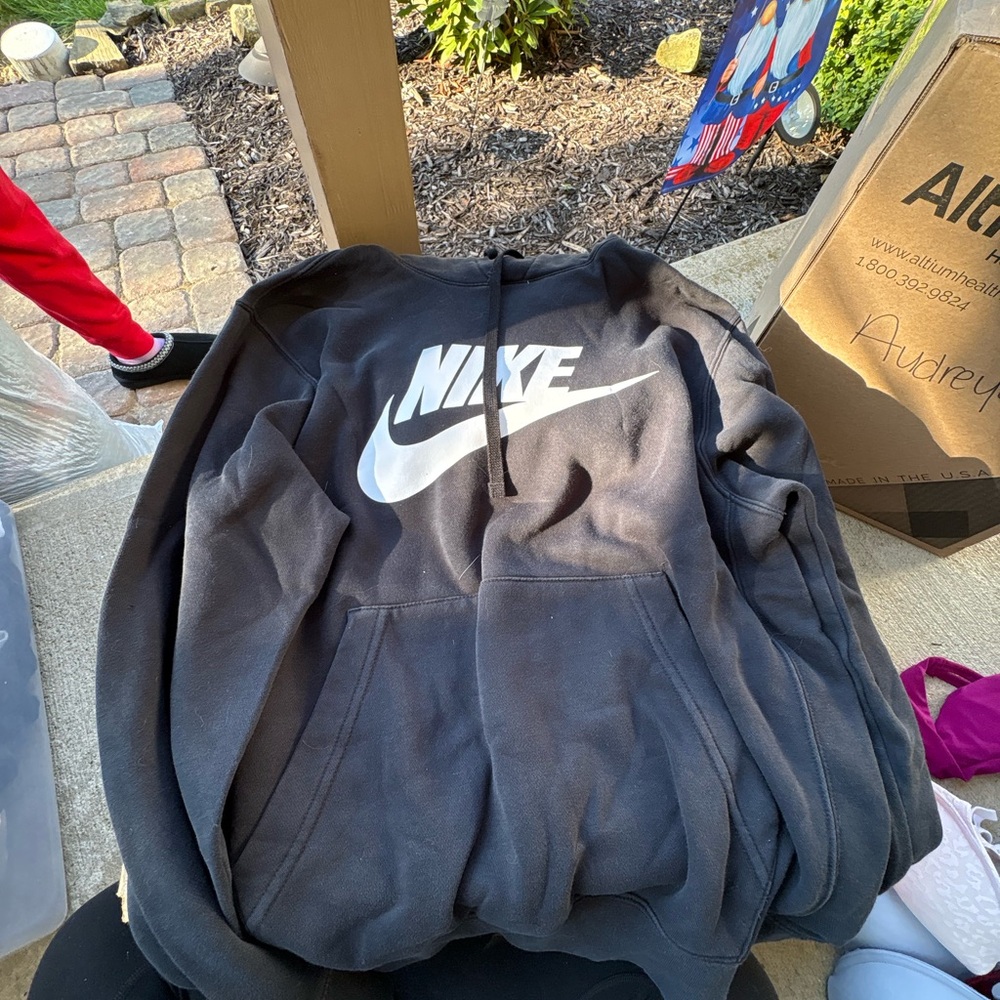 Nike Charcoal Gray Hoodie